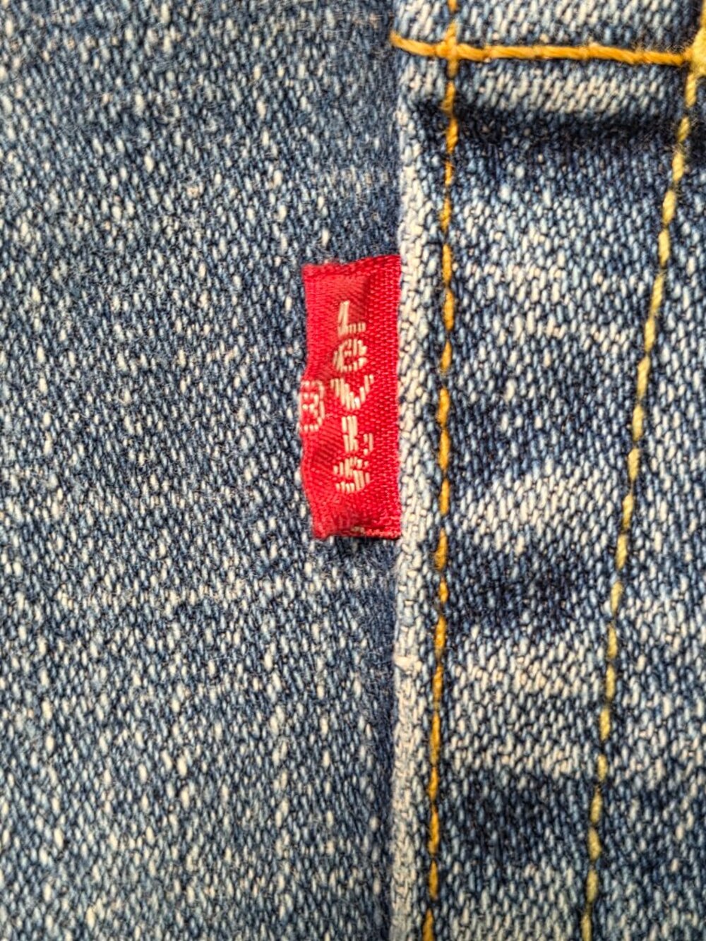 Levi's 515 Boot Cut Women's Jeans Size 16 Medium Stretch Blue Denim - Picture 6 of 7